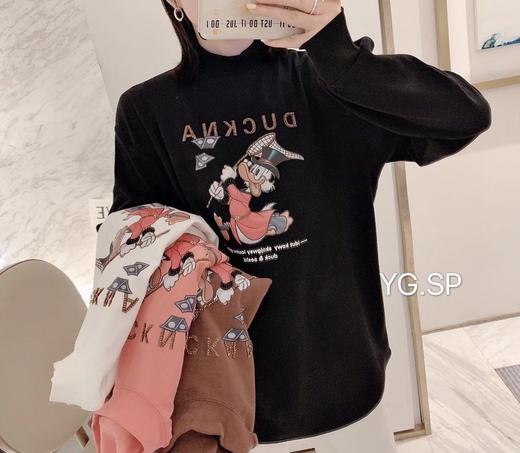 小高领下角短T6102 商品图1