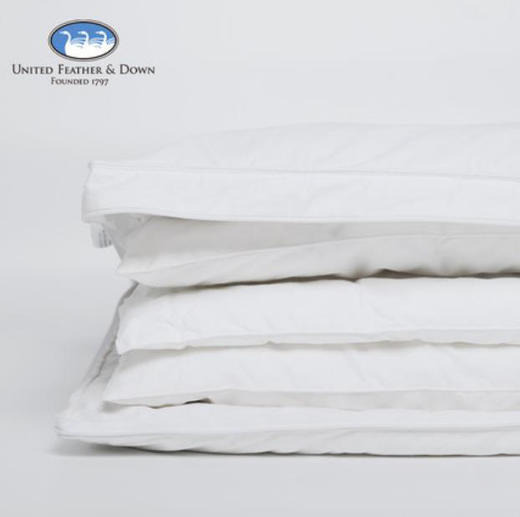 UNITED FEATHER & DOWN美国羽绒枕护颈椎枕75鹅绒枕 商品图0