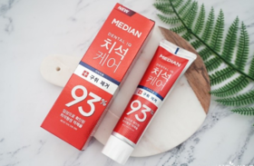 麦迪安牙膏红色93%120g(清新空气 清爽薄荷香)메디안치약빨간색