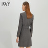 IWY/灰色长袖西装连衣裙Q901 商品缩略图1