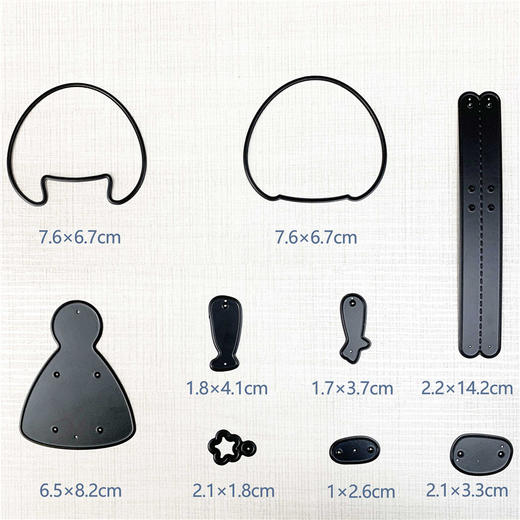 【Papus纸艺】关节娃娃模具 商品图3