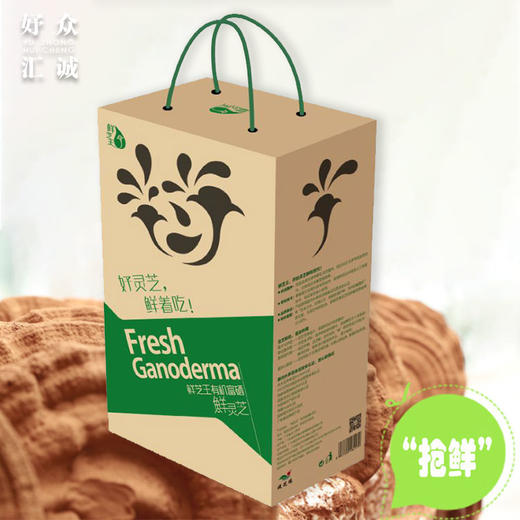 活的有机富硒鲜灵芝-鲜芝王 新鲜的活灵芝 商品图3