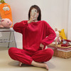 银狐绒加厚睡衣女秋冬季可爱女学生法兰绒韩版居家女士家居服 商品缩略图0
