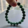 糯种墨绿翡翠珠串手串 商品缩略图6