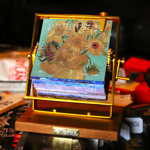 日历馆：联邦走马机械日历2021年手摇历名画莫奈浮世绘企业定制团购 商品图6