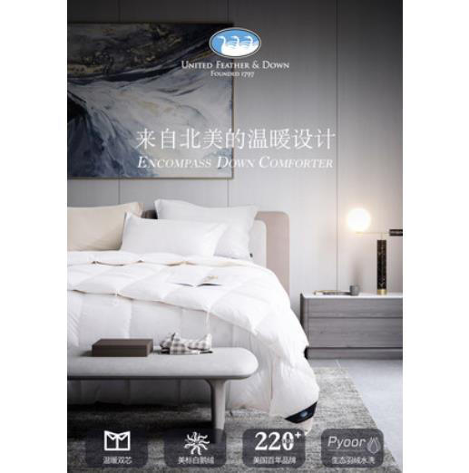 UFD波兰羽绒被白鹅绒冬被加厚保暖双人被芯鹅绒被单人被芯春秋被 商品图4