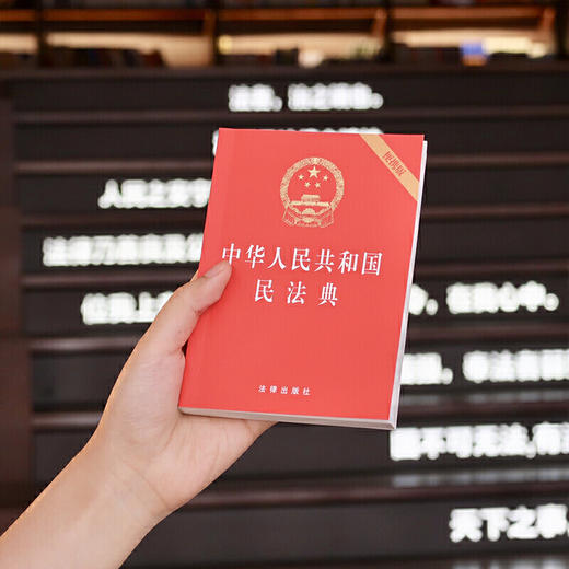 中华人民共和国民法典（64开便携版 压纹烫金版）2020年6月新版 商品图2
