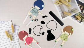 【Papus纸艺】关节娃娃模具