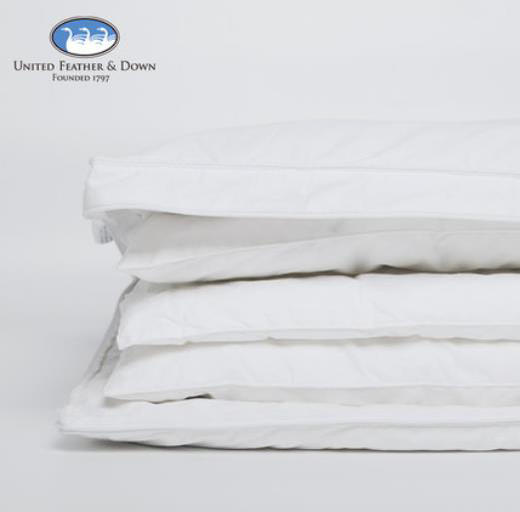 UFD羽绒枕五星级酒店枕头护颈椎枕头白鹅绒单人助眠枕芯 商品图0