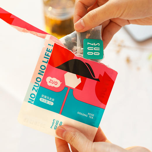 SUOZUO所作玫瑰乌龙茶小袋装三角包袋泡组合花草茶女生美容茶冷萃 商品图3