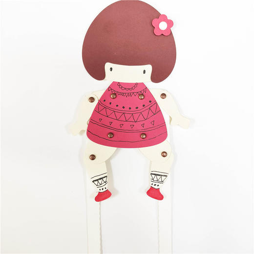 【Papus纸艺】关节娃娃模具 商品图1