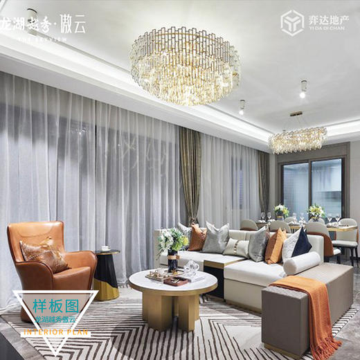 【佛山禅城】龙湖越秀傲云 参考均价：25000元/平 建面：98-129方 参考总价：322万/套 商品图5