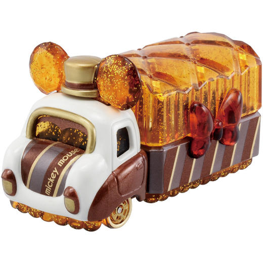 TOMY多美卡迪士尼合金小汽车模型女玩具宝石之路厢式车米奇151876 商品图1