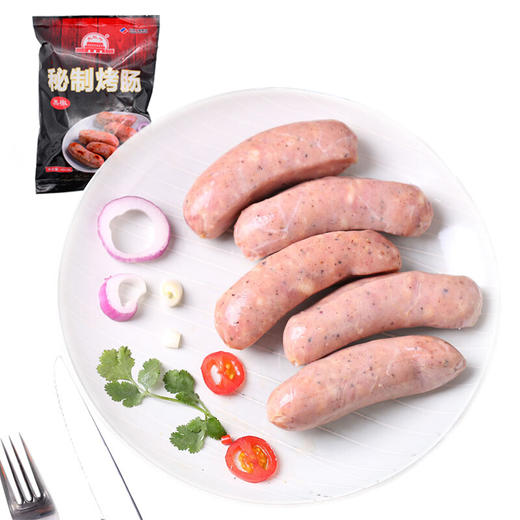 旗舰店 大红门秘制烤肠（黑胡椒）240g 商品图0