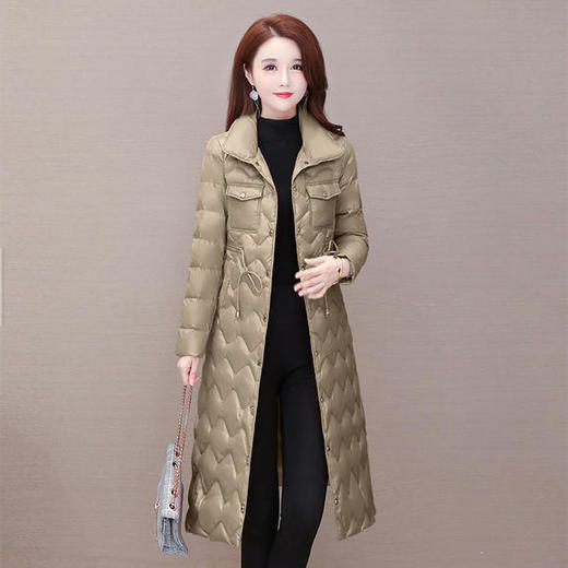 YWE-KSF20A300冬季新款休闲时尚轻薄保暖立领白鸭绒羽绒服 商品图1