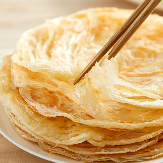 思念 台湾手抓饼 原味 900g 10片 早餐卷饼 烘焙 培根火腿伴侣 商品图5