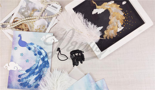 【Papus纸艺】孔雀开屏刀模组 商品图1