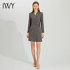 IWY/灰色长袖西装连衣裙Q901 商品缩略图2