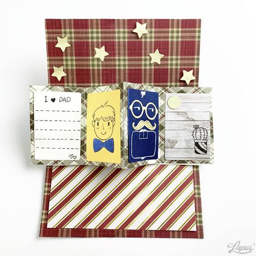 【Papus纸艺】父亲节机关卡刀模组 商品图2