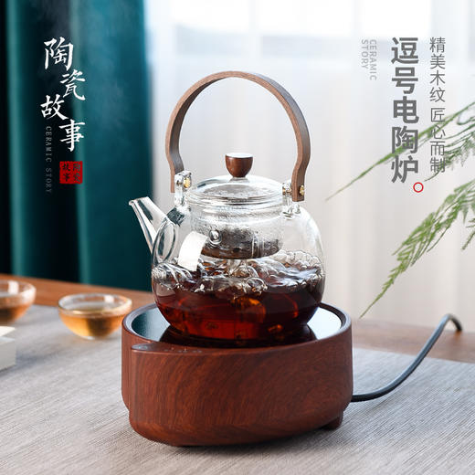 茶壶-煮茶壶-玻璃明禅壶（不带炉） 商品图0