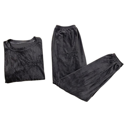 银狐绒加厚睡衣女秋冬季可爱女学生法兰绒韩版居家女士家居服 商品图4