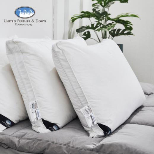 UFD羽绒枕五星级酒店枕头护颈椎枕头白鹅绒单人助眠枕芯 商品图3