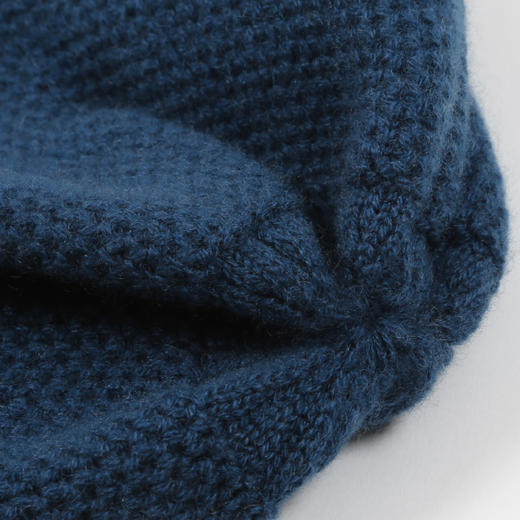 METTE羊绒世家童装100%山羊绒帽子2020秋冬新品中性男女宝针织帽 商品图10