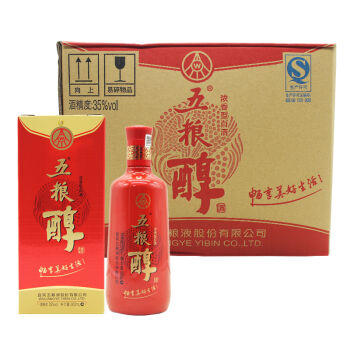 50度（扁盒装）红淡雅五粮醇500ml+50度五粮醇·畅享美好生活！500ml（2瓶组合装） 商品图5