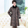 YCE-1943-立领小豹纹---冬季新款加绒加厚皮毛一体外套 商品缩略图1