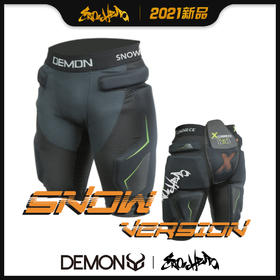 2021 SNOWHERO- DEMON合作款 男士短护臀 XL