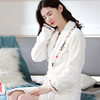 SCFZ-093秋冬季新款法兰绒保暖睡袍家居服 商品缩略图2