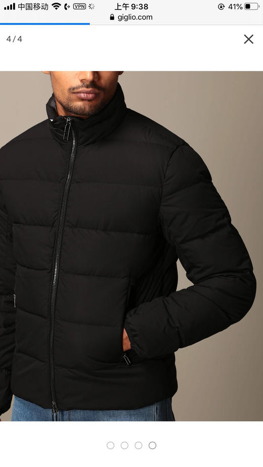 阿玛尼Emporio Armani EA新款短款羽绒服 商品图5