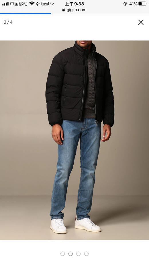 阿玛尼Emporio Armani EA新款短款羽绒服 商品图3
