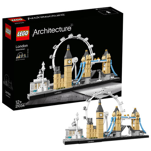 LEGO乐高 建筑系列 21034 伦敦 塑料积木玩具 商品图0