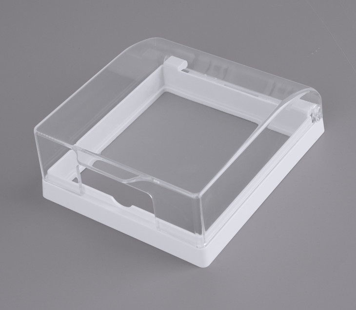 58元】 国际电工 一位自粘86型透明防水盒 浴室卫生间防溅盒防水罩