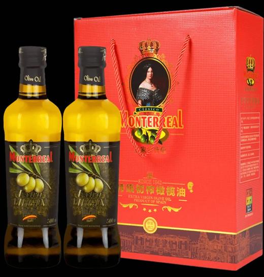 皇家蒙特垒特级初榨橄榄油500ml*2瓶礼盒 商品图1
