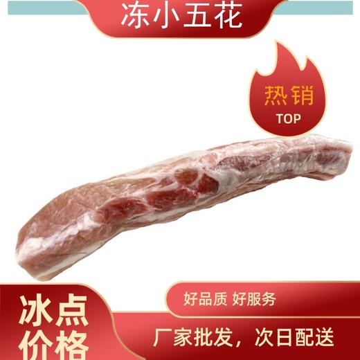 旗舰店   大红门   冻带皮小五花10kg*1 商品图0