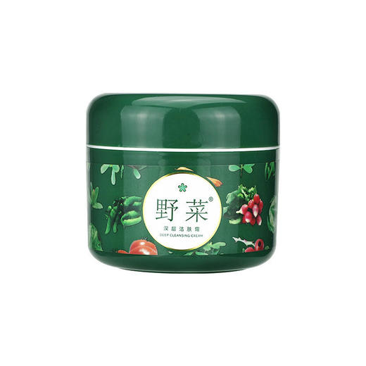 【买1送4】毛孔‘清道夫’   野菜面部焕颜，清洁按摩膏，深层清洁净毛孔，排脸部污垢黑头，改善暗黄，加送小样4*8g 商品图4