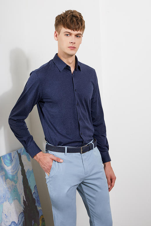 callisto藏青T恤长袖FPTSL030C 商品图1