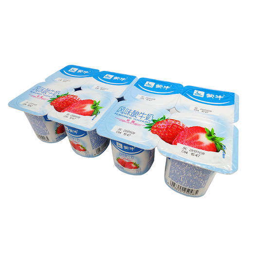 蒙牛风味酸奶100g*8（2板） 商品图0
