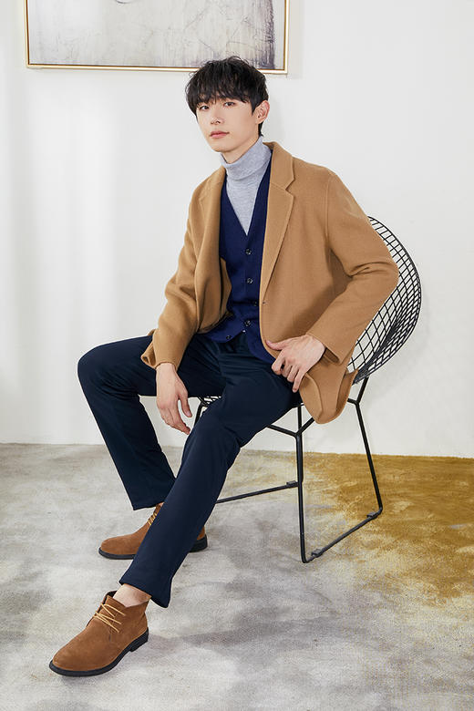 callisto羊毛羊绒大衣 FPFEC095C 商品图2