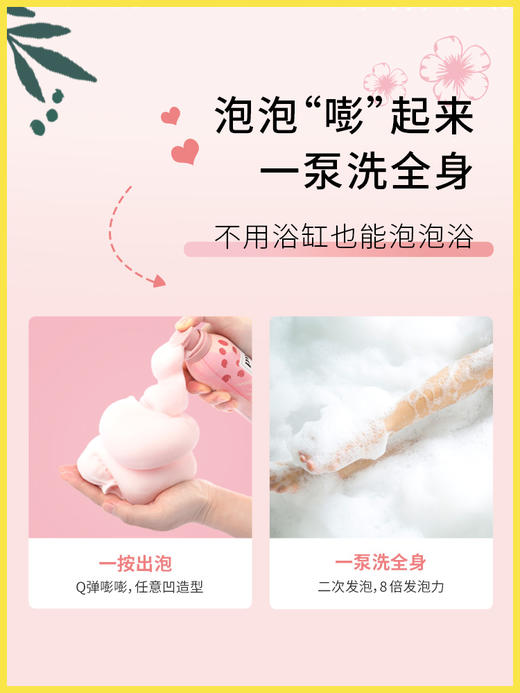 PWU朴物大美空气感慕斯沐浴露 商品图1