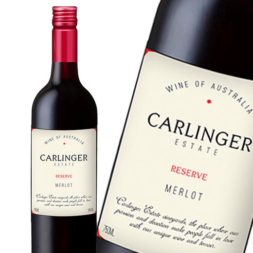 卡林格袋鼠-梅洛红葡萄酒 Carlinger Merlot 750ml 商品图0