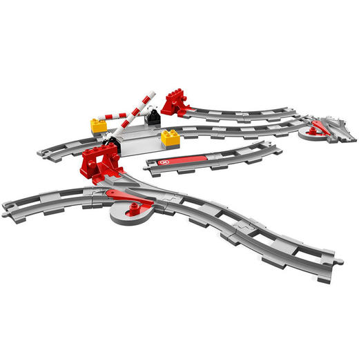 乐高LEGO得宝系列10882火车轨道大颗粒积木 商品图2