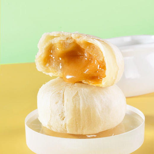 【榴弹炮-火力全开】流心榴莲酥饼 508克/盒 约10枚 流心的 榴莲酱心 甜蜜好吃 佬食仁 包邮 商品图3