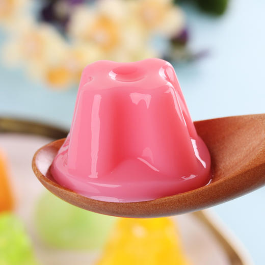 正紫云果冻布丁 2000g/箱 约88枚 4种口味：苹果,菠萝,芒果,草莓  好吸果冻 包邮 商品图2