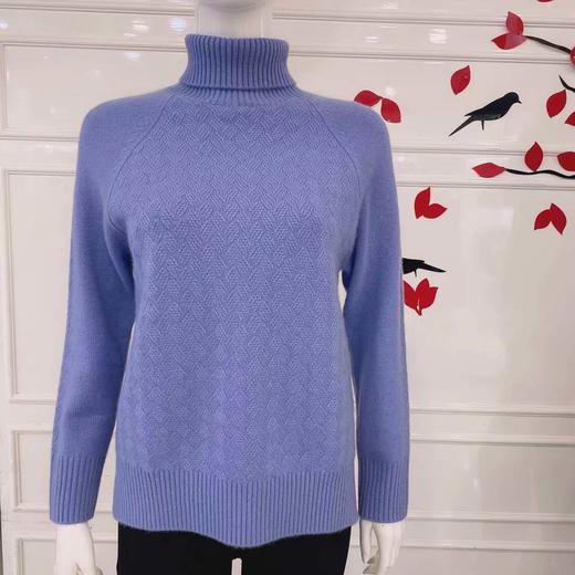 南3梦特娇女式双翻领羊绒衫91703 商品图1