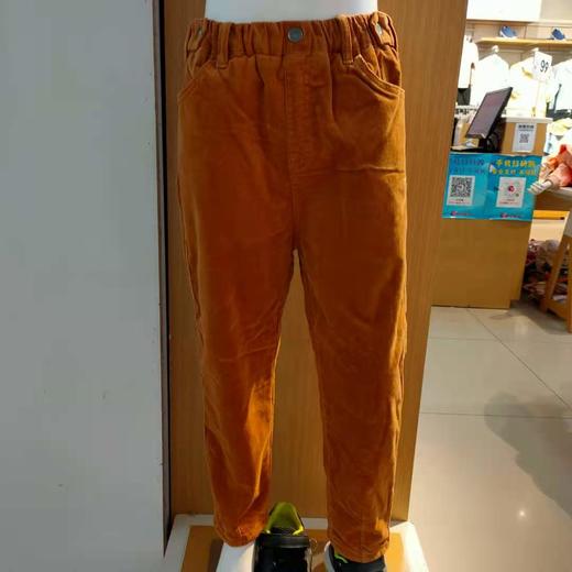 小以纯 男童梭织加绒裤 货号：r994316016 商品图0