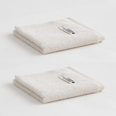 素色有机棉方巾（白色） 商品图0