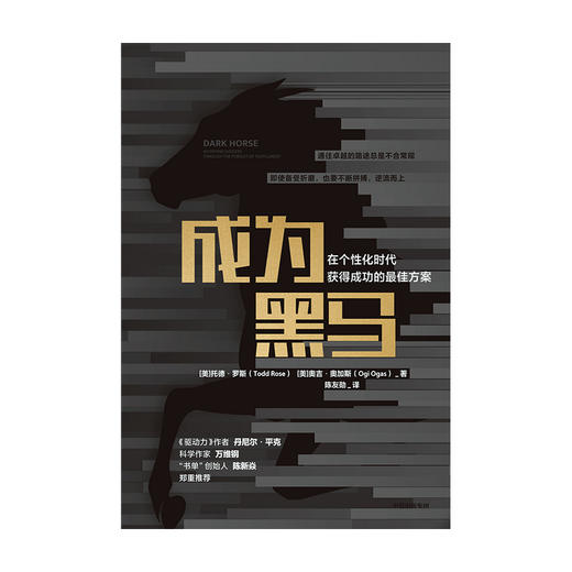 【官微专享】成为黑马 : 在个性化时代获得成功的zui佳方案 托德罗斯 奥吉奥加斯 著  平均的终结 励志 中信出版社图书 正版 商品图3